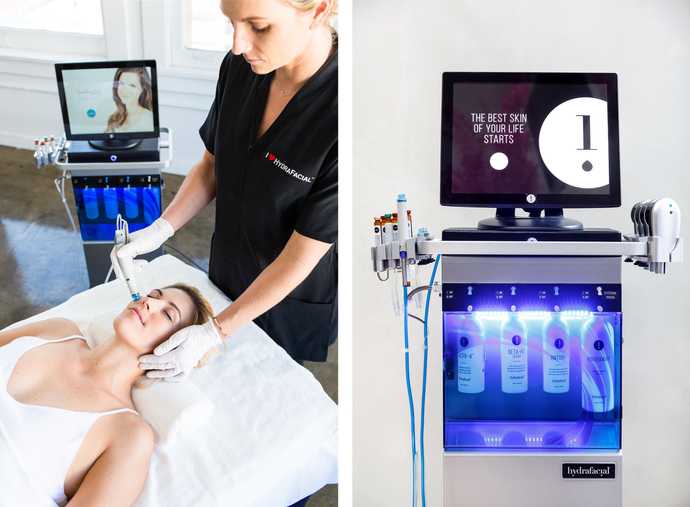 Déroulement d'un traitement HydraFacial à Paris