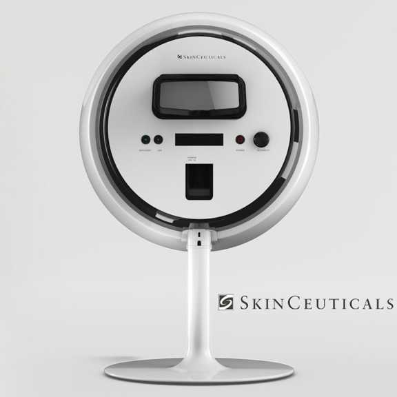 Skinscope LED du laboratoire SkinCeuticals : un outil de diagnostic du photo-vieillissement du visage