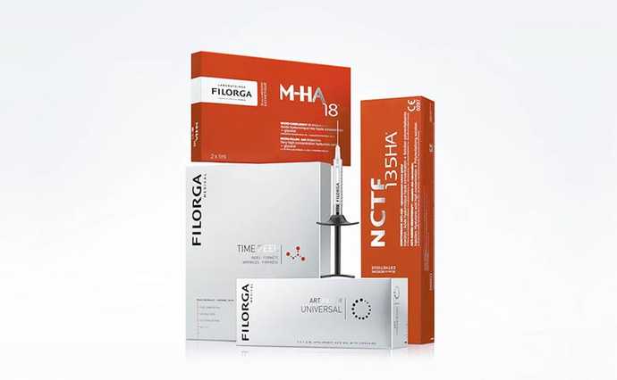 Mésolift NCTF ® 135HA des laboratoires Filorga pour la mésothérapie du visage
