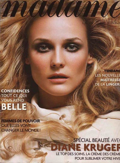 Article du magazine Madame Figaro sur la beauté et les traitements esthétiques